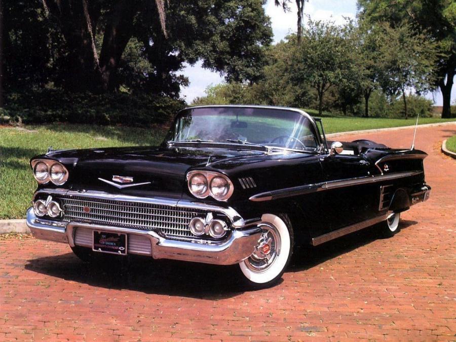  Chevrolet Bel Air Impala Convertible 1958 года  (фото 56 из 67)